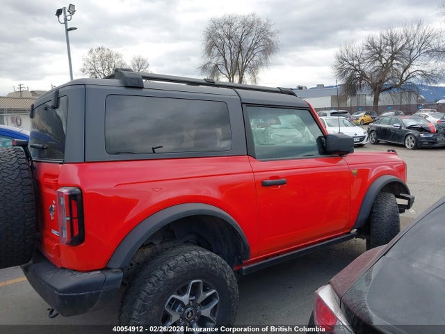 40054912 :رقم المزاد ، 1FMDE9AP4RLA35389 vin ، 2024 Ford Bronco Badlands مزاد بيع