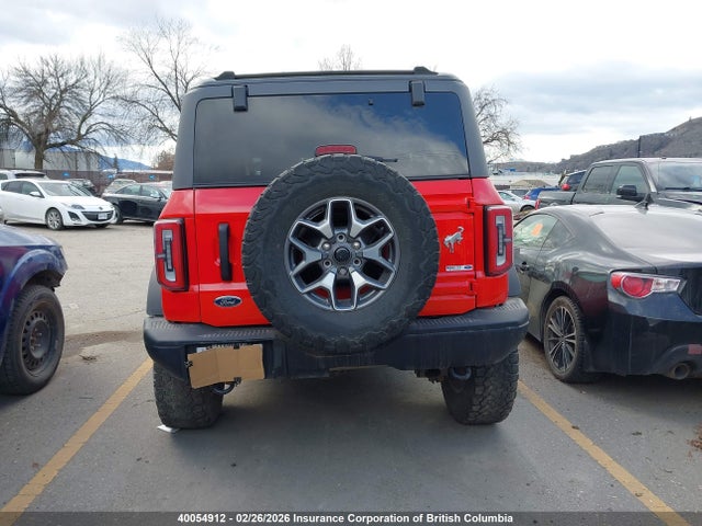 40054912 :رقم المزاد ، 1FMDE9AP4RLA35389 vin ، 2024 Ford Bronco Badlands مزاد بيع