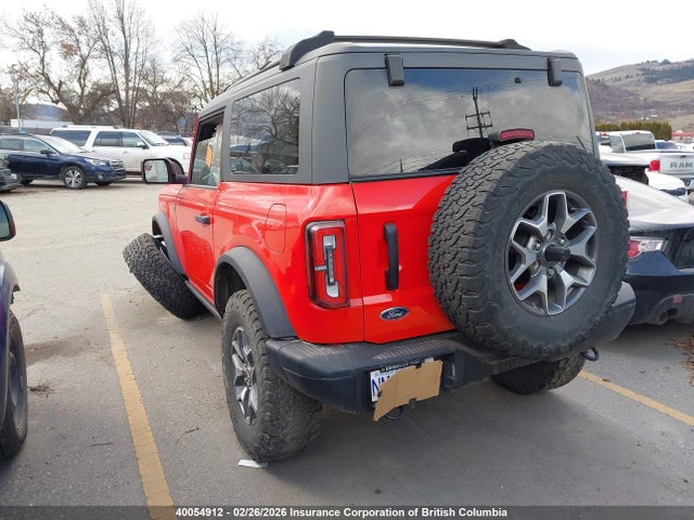 40054912 :رقم المزاد ، 1FMDE9AP4RLA35389 vin ، 2024 Ford Bronco Badlands مزاد بيع