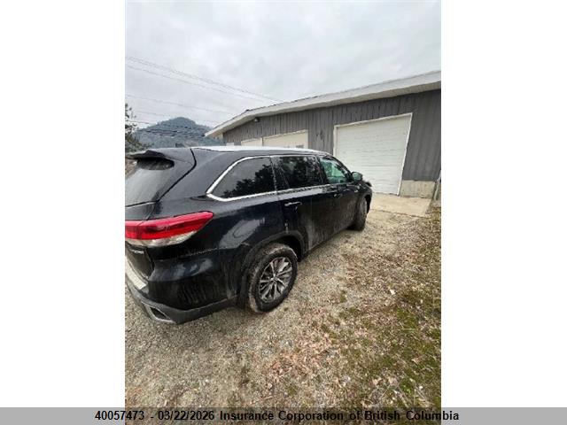 40057473 :رقم المزاد ، 5TDJGRFH8JS050127 vin ، 2018 Toyota Highlander Hybrid/xle مزاد بيع