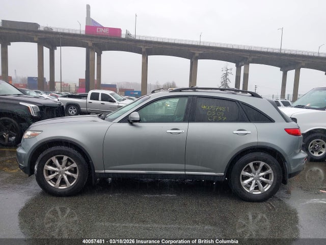 Продаж на аукціоні авто 2007 Infiniti Fx35, vin: JNRAS08W67X203323, номер лоту: 40057481