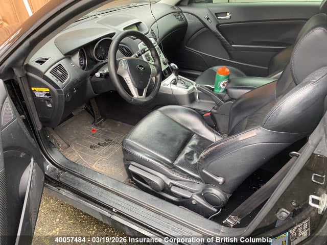 40057484 :رقم المزاد ، KMHHT6KD4AU033117 vin ، 2010 Hyundai Genesis Coupe 2.0t مزاد بيع
