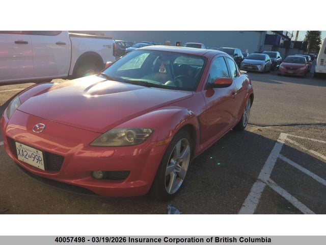 40057498 :رقم المزاد ، JM1FE173940131936 vin ، 2004 Mazda Rx8 مزاد بيع