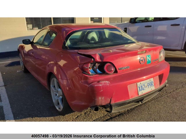 40057498 :رقم المزاد ، JM1FE173940131936 vin ، 2004 Mazda Rx8 مزاد بيع