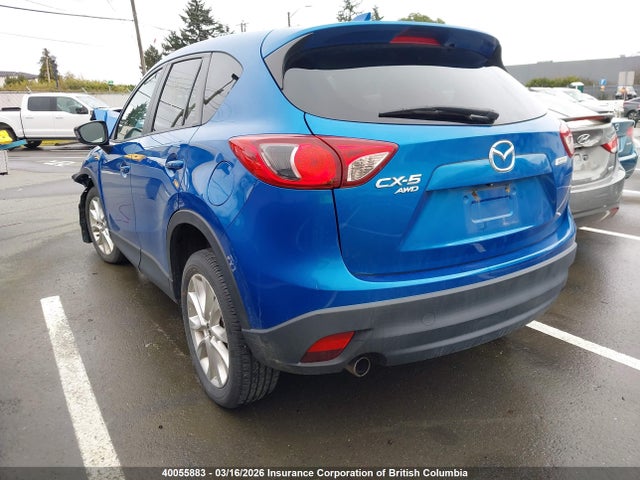 2013 Mazda Cx-5 Gt მანქანა იყიდება აუქციონზე, vin: JM3KE4DE3D0156103, აუქციონის ნომერი: 40055883