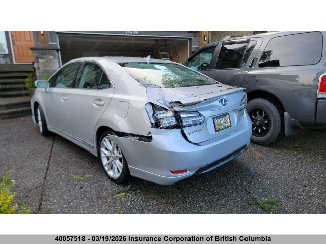 Продажа на аукционе авто 2010 Lexus Hs 250h, vin: JTHBB1BA1A2003539, номер лота: 40057518