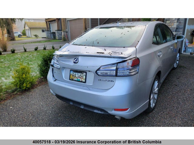 Продажа на аукционе авто 2010 Lexus Hs 250h, vin: JTHBB1BA1A2003539, номер лота: 40057518