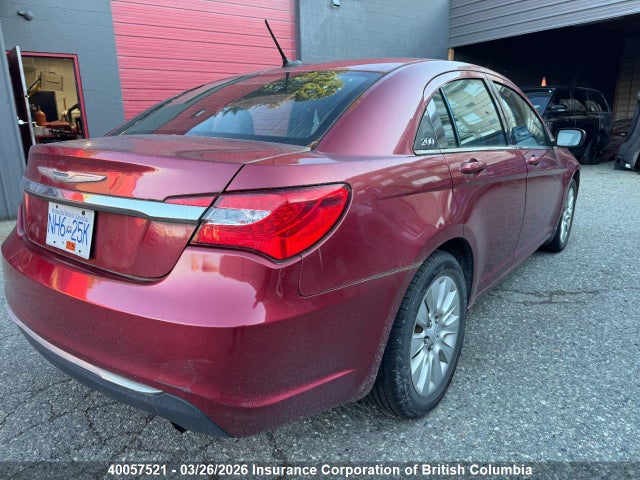 Продажа на аукционе авто 2012 Chrysler 200, vin: 1C3CCBAB2CN296554, номер лота: 40057521