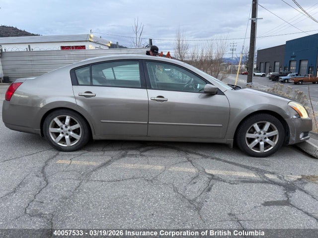 Продажа на аукционе авто 2004 Nissan Maxima Se/sl, vin: 1N4BA41E04C900365, номер лота: 40057533