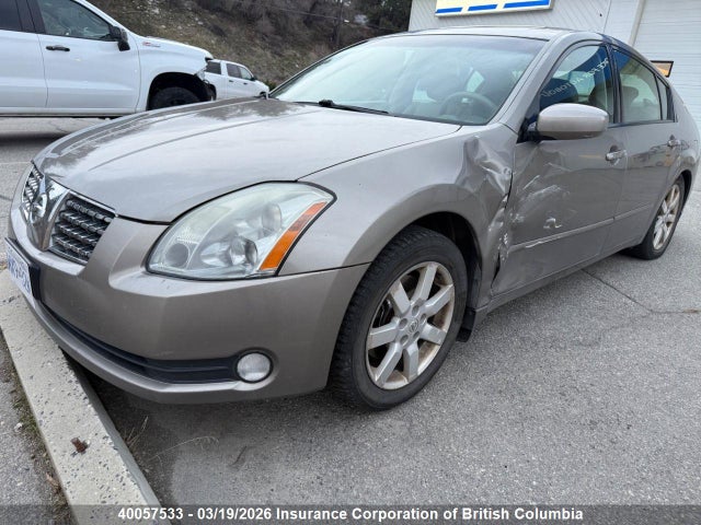 Продажа на аукционе авто 2004 Nissan Maxima Se/sl, vin: 1N4BA41E04C900365, номер лота: 40057533