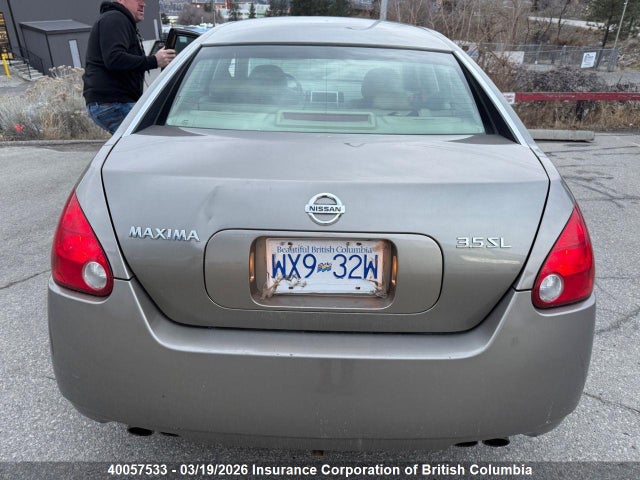 Продажа на аукционе авто 2004 Nissan Maxima Se/sl, vin: 1N4BA41E04C900365, номер лота: 40057533