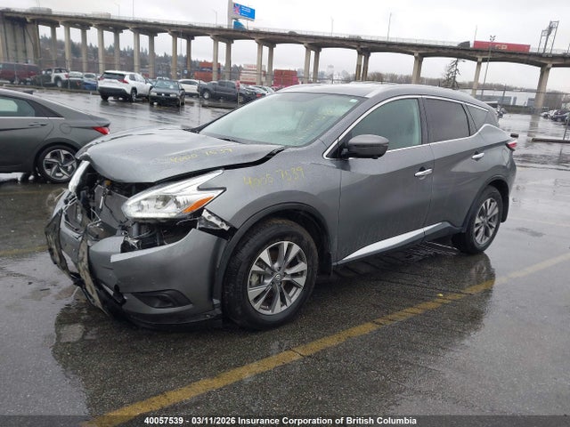 5N1AZ2MH5HN179846 Nissan Murano Platinum/sl/sv