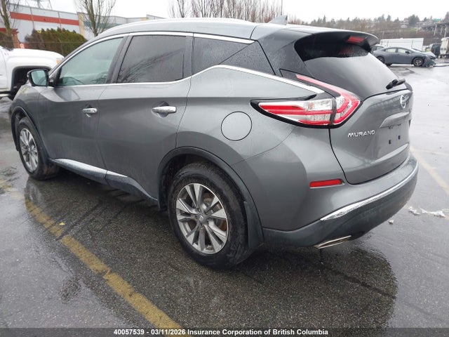 5N1AZ2MH5HN179846 Nissan Murano Platinum/sl/sv