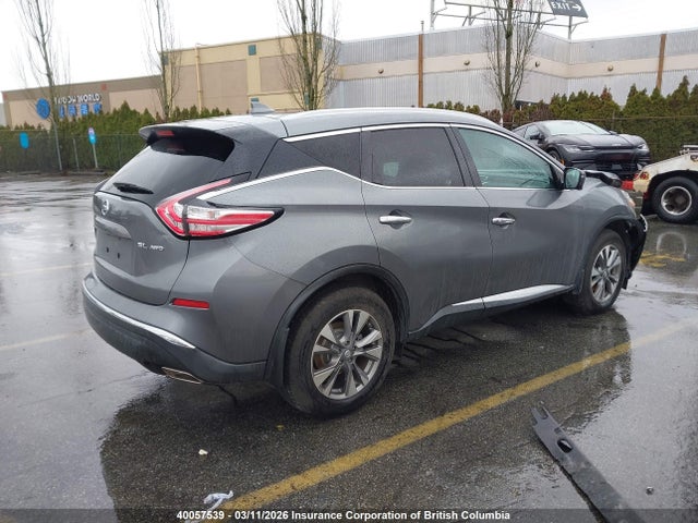 5N1AZ2MH5HN179846 Nissan Murano Platinum/sl/sv