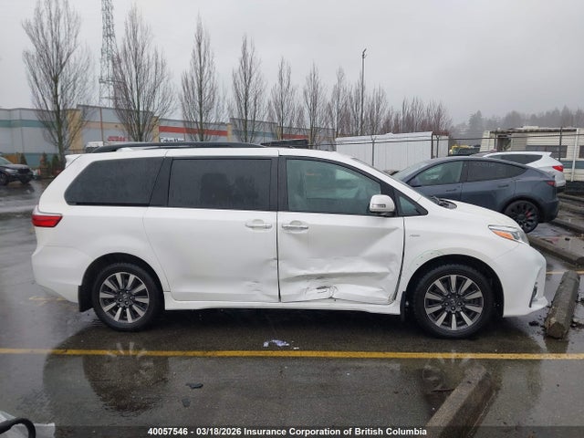 40057546 :رقم المزاد ، 5TDDZ3DC9LS240887 vin ، 2020 Toyota Sienna Xle/xle Premium/limited/limited Premium مزاد بيع
