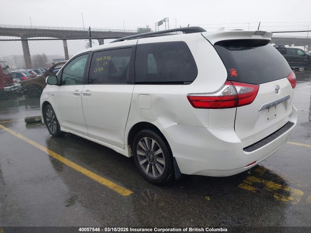 40057546 :رقم المزاد ، 5TDDZ3DC9LS240887 vin ، 2020 Toyota Sienna Xle/xle Premium/limited/limited Premium مزاد بيع