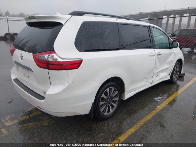 40057546 :رقم المزاد ، 5TDDZ3DC9LS240887 vin ، 2020 Toyota Sienna Xle/xle Premium/limited/limited Premium مزاد بيع