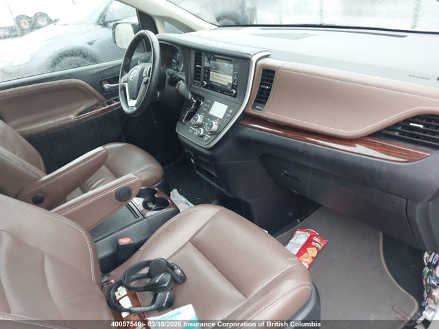 40057546 :رقم المزاد ، 5TDDZ3DC9LS240887 vin ، 2020 Toyota Sienna Xle/xle Premium/limited/limited Premium مزاد بيع