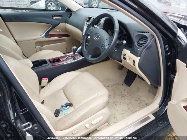 Продаж на аукціоні авто 2008 Lexus Is 350 Awd, vin: GSE212015292, номер лоту: 40057552