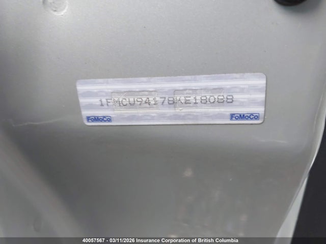 Продаж на аукціоні авто 2008 Ford Escape Limited, vin: 1FMCU94178KE18088, номер лоту: 40057567
