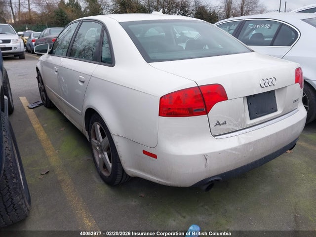 2006 Audi A4 2 Turbo მანქანა იყიდება აუქციონზე, vin: WAUAF78E36A288849, აუქციონის ნომერი: 40053977