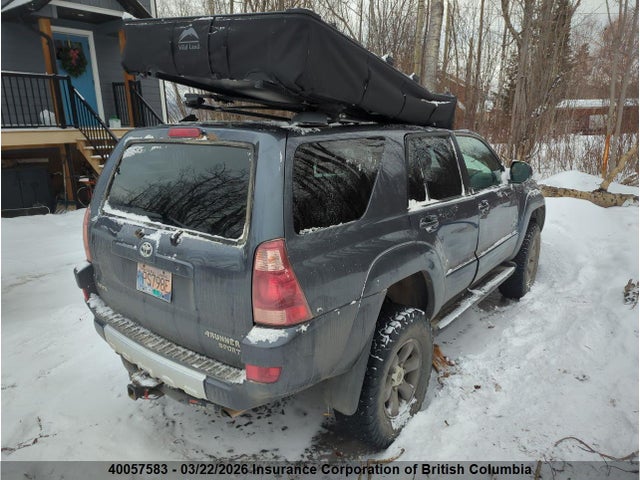 2004 Toyota 4runner Sr5/sport მანქანა იყიდება აუქციონზე, vin: JTEBT14R948012424, აუქციონის ნომერი: 40057583