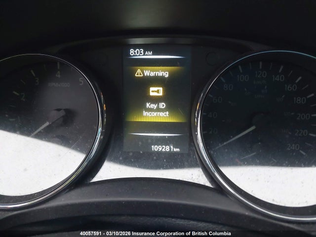 5N1AT2MV2HC754407 Nissan Rogue S/sl Platinum/sv