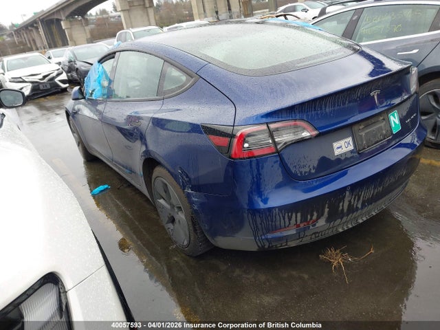 Продаж на аукціоні авто 2022 Tesla Model 3, vin: 5YJ3E1EB0NF331491, номер лоту: 40057593