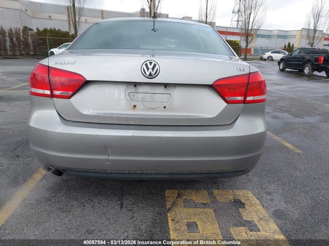 40057594 :رقم المزاد ، 1VWAS7A33EC066190 vin ، 2014 Volkswagen Passat S مزاد بيع