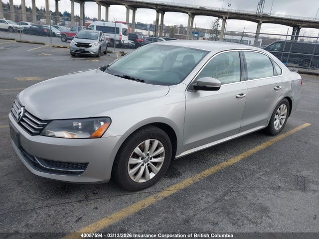 40057594 :رقم المزاد ، 1VWAS7A33EC066190 vin ، 2014 Volkswagen Passat S مزاد بيع