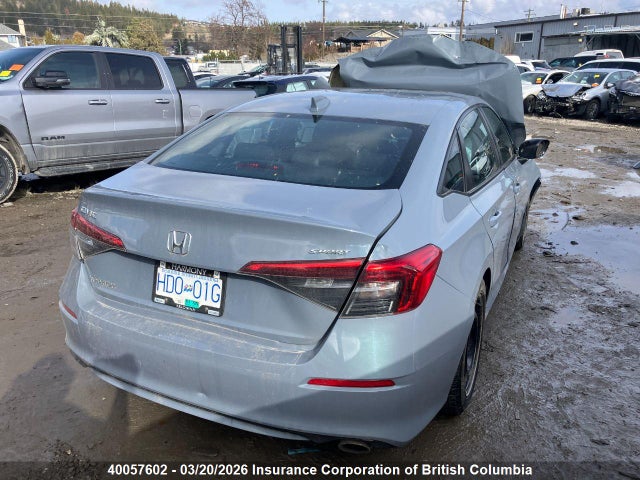 Продажа на аукционе авто 2022 Honda Civic, vin: 2HGFE2F56NH130945, номер лота: 40057602