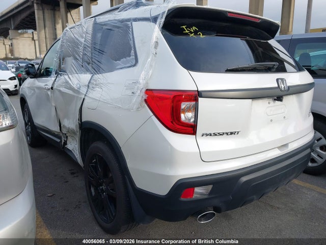 Продаж на аукціоні авто 2019 Honda Passport Sport, vin: 5FNYF8H23KB501426, номер лоту: 40056065