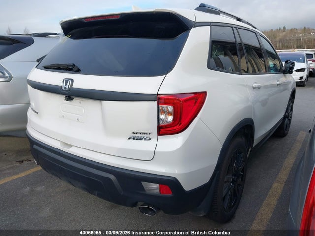 Продаж на аукціоні авто 2019 Honda Passport Sport, vin: 5FNYF8H23KB501426, номер лоту: 40056065