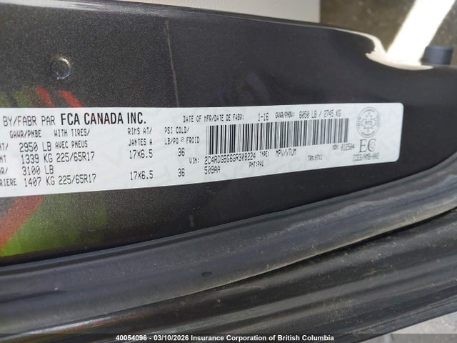 Dodge Grand Caravan Se 2016 2C4RDGBG6GR308224 Image 9