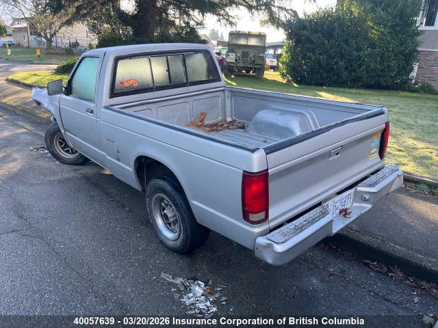 Aukcja sprzedaży 1991 Gmc Sonoma, vin: 1GTCS14R7M2550487, numer aukcji: 40057639