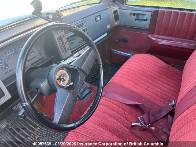 Aukcja sprzedaży 1991 Gmc Sonoma, vin: 1GTCS14R7M2550487, numer aukcji: 40057639