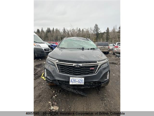 Продаж на аукціоні авто 2023 Chevrolet Equinox Rs, vin: 3GNAXWEG4PS122444, номер лоту: 40057645