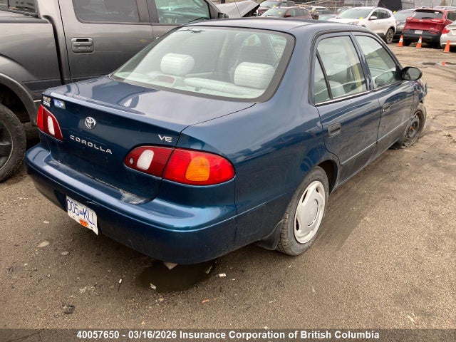 40057650 :رقم المزاد ، 2T1BR12E8XC772436 vin ، 1999 Toyota Corolla Ve/ce/le مزاد بيع