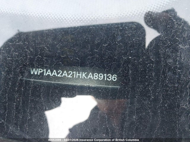 WP1AA2A21HKA89136 Porsche Cayenne