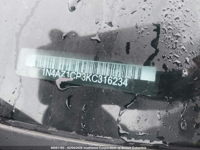 1N4AZ1CP3KC316234 Nissan Leaf S/sl/sv
