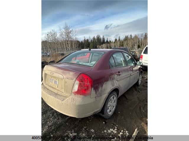 Aukcja sprzedaży 2008 Hyundai Accent Gls, vin: KMHCN45C18U264000, numer aukcji: 40057676