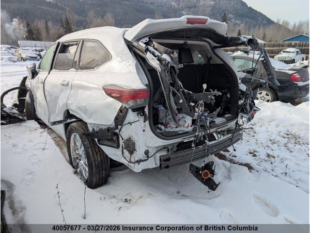 2026 Toyota Highlander Hybrid Limited/hybrid Platinum მანქანა იყიდება აუქციონზე, vin: 5TDXBRCH0TS694155, აუქციონის ნომერი: 40057677
