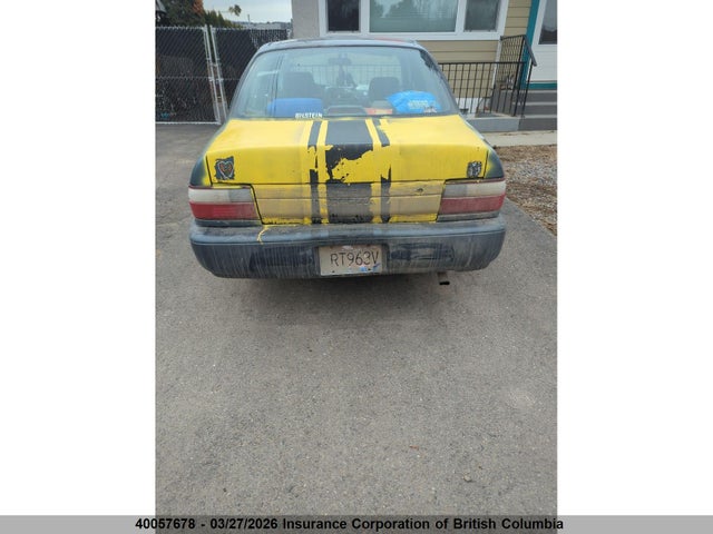 1994 Toyota Corolla მანქანა იყიდება აუქციონზე, vin: 2T1AE04B1RC050605, აუქციონის ნომერი: 40057678
