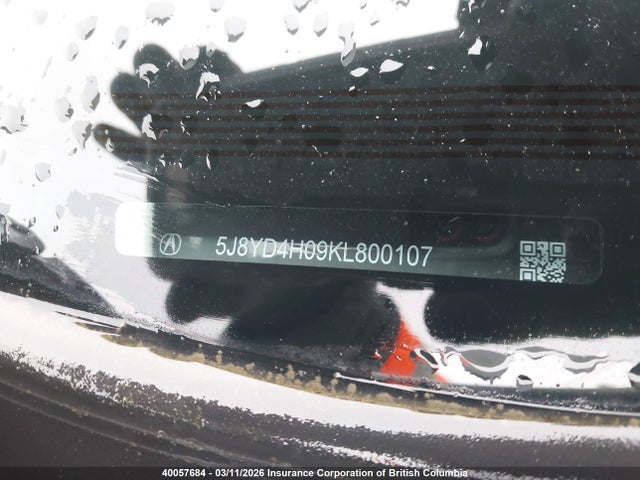 Acura MDX 2019 5J8YD4H09KL800107 Image 18