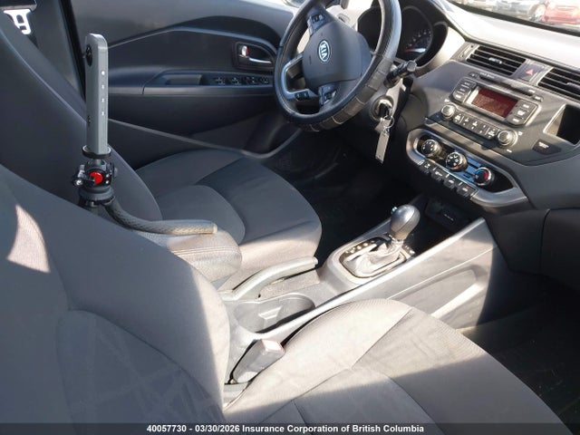 40057730 :رقم المزاد ، KNADM5A30D6774809 vin ، 2013 Kia Rio Lx مزاد بيع