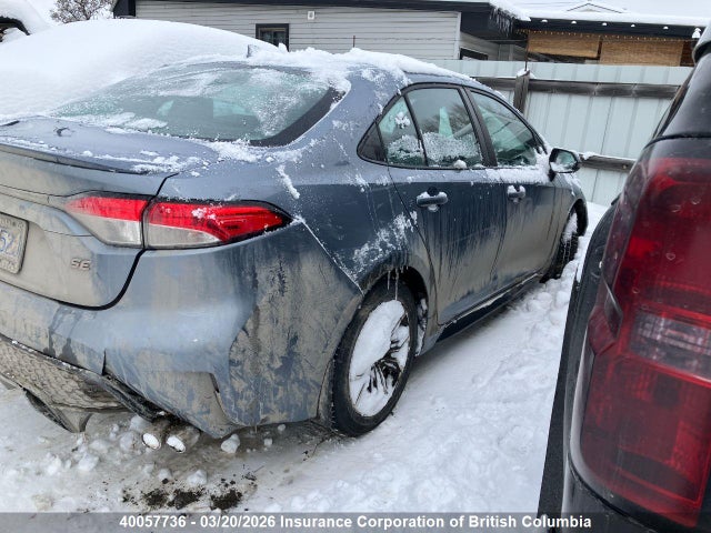 40057736 :رقم المزاد ، 5YFB4MBEXMP092811 vin ، 2021 Toyota Corolla Se مزاد بيع