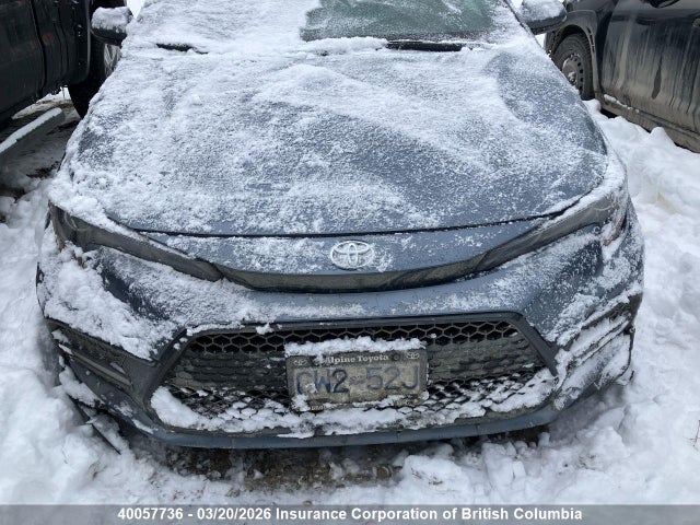 40057736 :رقم المزاد ، 5YFB4MBEXMP092811 vin ، 2021 Toyota Corolla Se مزاد بيع