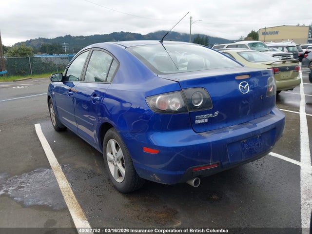 2007 Mazda 3 I მანქანა იყიდება აუქციონზე, vin: JM1BK32F971731567, აუქციონის ნომერი: 40057752
