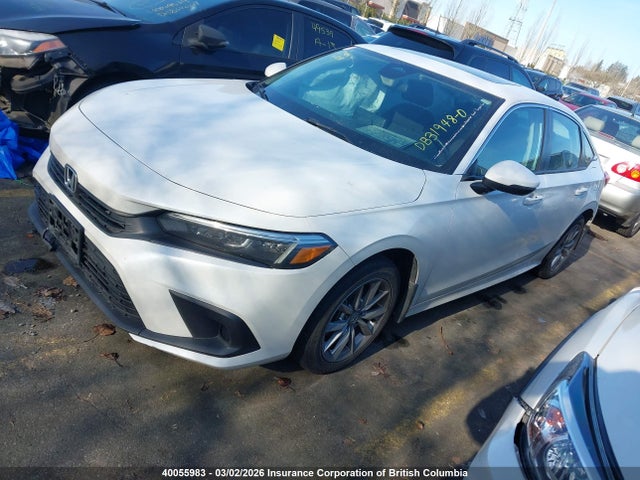 2HGFE2F38NH116298 Honda CIVIC EX