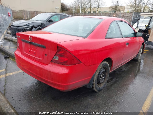 40057755 :رقم المزاد ، 1HGEM21183L813782 vin ، 2003 Honda Civic مزاد بيع